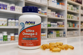 NOW Ultra Omega-3 500 EPA / 250 DHA Softgels